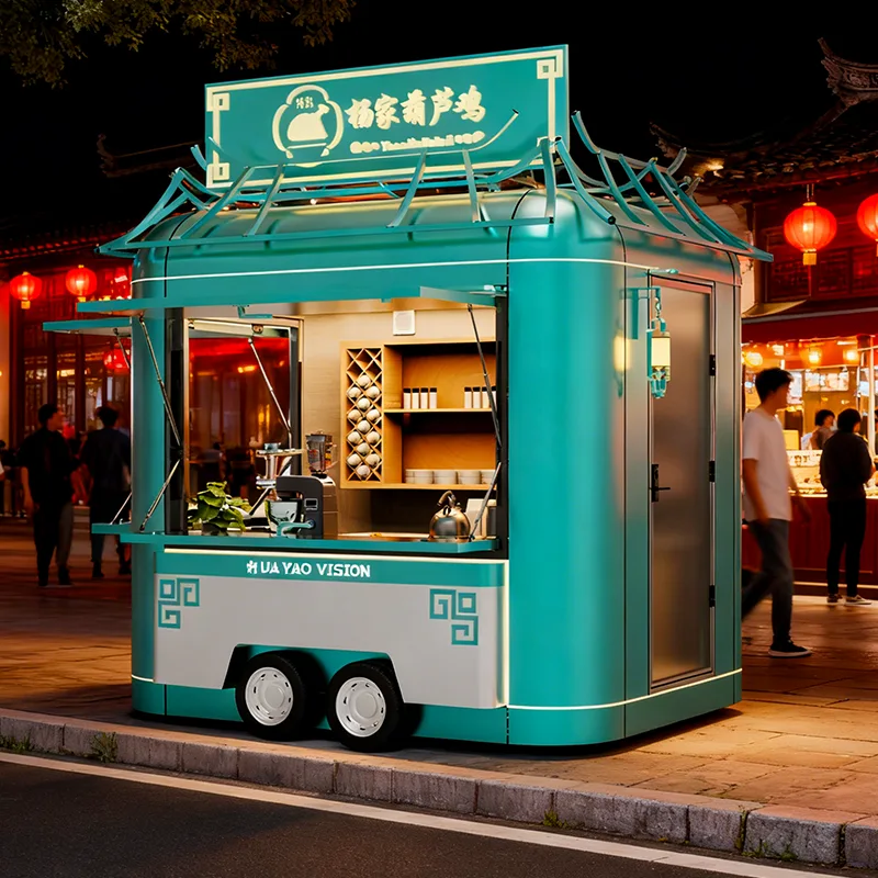 Mobil élelmiszer-trailer