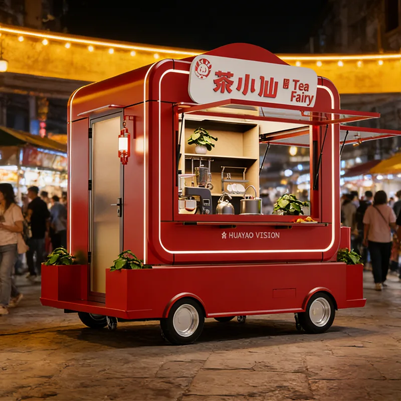 Street Food Trailer vendéglátáshoz